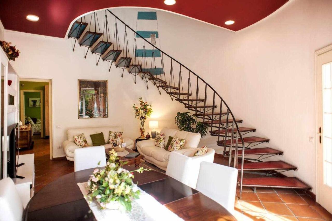 Elegante Villa Lu Centro Citta Con Parcheggio Cagliari Exterior foto