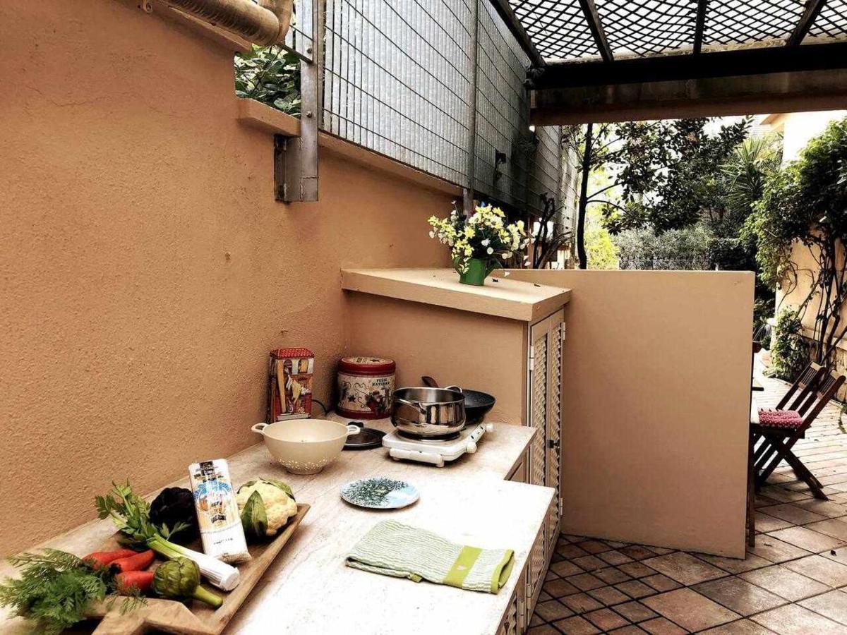 Elegante Villa Lu Centro Citta Con Parcheggio Cagliari Exterior foto